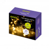 Гирлянда светодиодная Роса DC-G05-20YS4, комплект 4 штук, желтый 20 LED, 2xCR2032