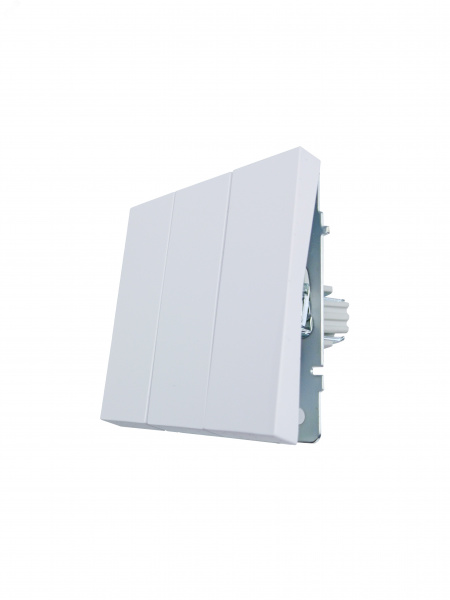 ZIMA Выключатель 3-кл., 10 А, механизм, белый Lezard 704-0288-109QC