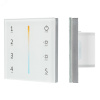 Панель Sens SMART-P38-MIX White 230V, 4 зоны, 2.4G ARL, IP20 пластик, 5 лет