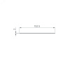 Панель Sens SMART-P38-MIX White 230V, 4 зоны, 2.4G ARL, IP20 пластик, 5 лет