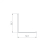 Панель Sens SMART-P38-MIX White 230V, 4 зоны, 2.4G ARL, IP20 пластик, 5 лет