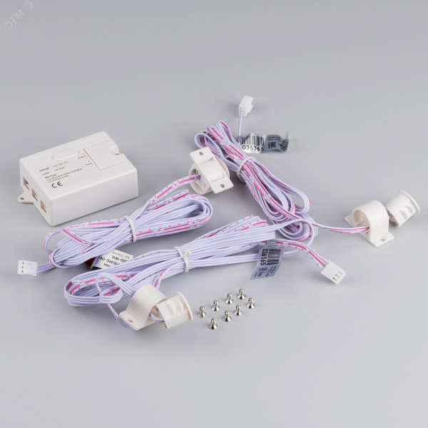 ИК-датчик SR-PRIME-IN-S80-WH 12-24V, 96-192W, DOOR/HAND, IP20 пластик, 2 года
