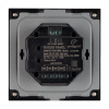 Панель Rotary SMART-P28-DIM Black 12-24V, 2.4G ARL, IP20 пластик, 5 лет
