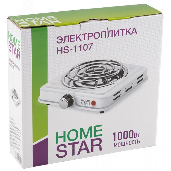 Электроплитка HS-1107, нагревательный ТЭН