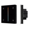 Панель SMART-P21-MIX-G-IN Black 12-24V, 4x3A, Sens, 2.4G IP20 пластик, 5 лет