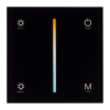 Панель SMART-P21-MIX-G-IN Black 12-24V, 4x3A, Sens, 2.4G IP20 пластик, 5 лет
