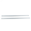 Светильники светодиодные для мебели UЛм-F45-2x6W/4500K IP20 SILVER набор из 2-х шт Механический выключатель 600х25х8мм 2х500Лм