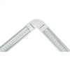Светильники светодиодные для мебели UЛм-F45-2x6W/4500K IP20 SILVER набор из 2-х шт Механический выключатель 600х25х8мм 2х500Лм