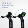Фонарь светодиодный налобный аккумуляторный ZOOM 5w 2х18650 IP44 пластик алюминий