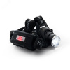 Фонарь светодиодный налобный аккумуляторный ZOOM 5w 2х18650 IP44 пластик алюминий