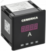 Амперметр цифровой щитовой однофазный DO RS-485 96х96 мм LED GENERICA