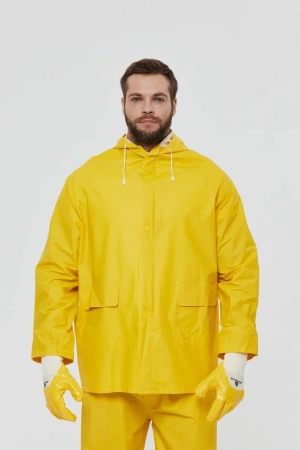 Влагозащитный костюм EN304, цв. желтый, р. XXL