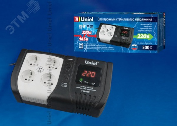 Стабилизатор напряжения U-ARS-500/1 серии Standard - Expert 500 ВА