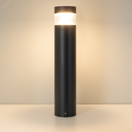 Светильник LGD-LANDMARK-BOLL-H1200-20W Warm3500-MIX (GR, 300 deg, 230 В) (IP65 Металл, 5 лет)