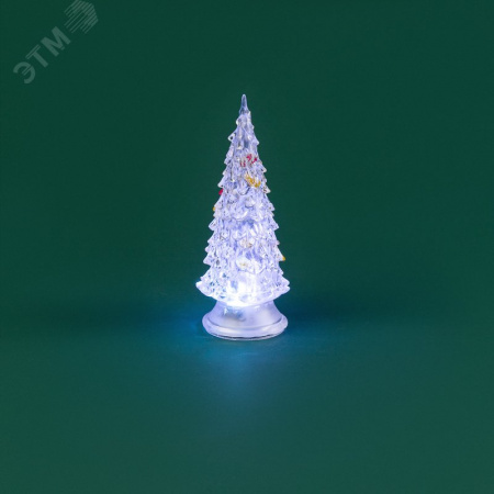 Фигура светодиодная Ёлочка, 15 см, RGB