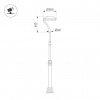 Светильник светодиодный OXOR-ORNE-G2-500x600-50W Day4000 (BK, 120 deg, 230 В) IP65 (ARL, IP65 металл, 3 года)