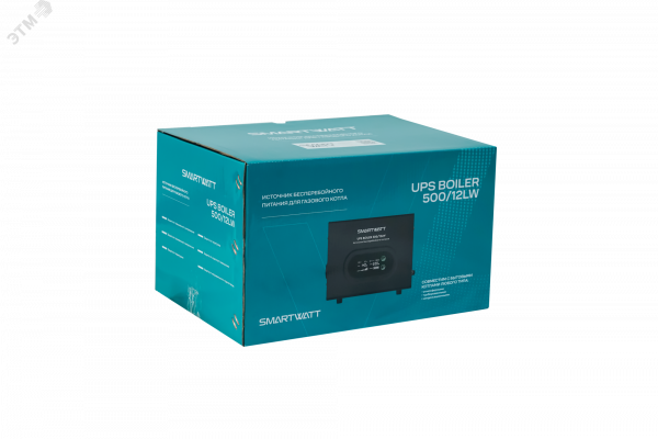 Источник бесперебойного питания для котла отопления 500ВА SMARTWATT UPS BOILER 500/12LW
