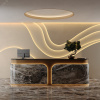 Лента герметичная MOONLIGHT-TOP-X320-11x7mm 24V Warm2700 10 W/m, IP65, CSP, 5m, wire x2, силикон