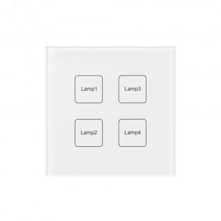 Панель сенсорная White BUS IARL IP20 пластик 3 года DALI-901-11-ADDR-DIM-DT6-IN INTELLIGENT