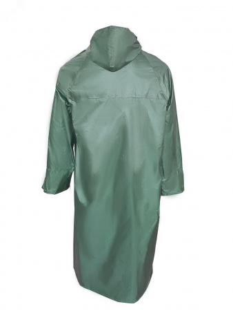 Плащ мужской влагозащитный арт. JP-01 цв. зелёный р.3XL 60-62 170-188