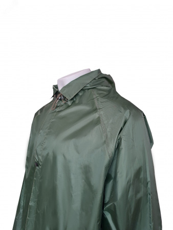 Плащ мужской влагозащитный арт. JP-01 цв. зелёный р.3XL 60-62 170-188