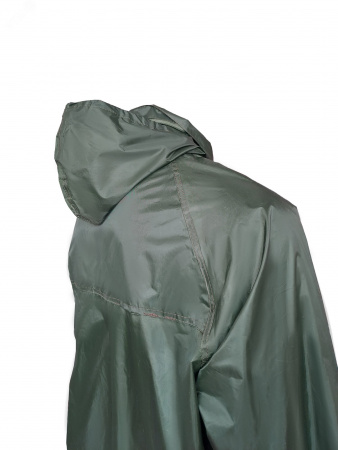 Плащ мужской влагозащитный арт. JP-01 цв. зелёный р.3XL 60-62 170-188