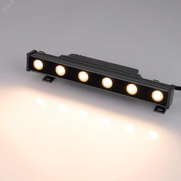 Прожектор линейный AR-LINE-300-6W Warm2700 (GR, 30 deg, 230 В) (IP65 Металл, 3 года)