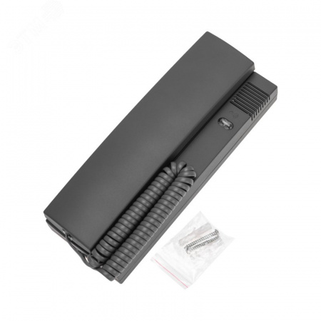 Трубка домофона с индикатором и регулировкой звука RX-321, серая