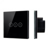 Выключатель сенсорный SWT-OMALI-S03-ZB-BK 250V, 10A, Zigbee Стекло