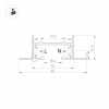 Светильник MAG-VIBE-SPOT-R55-18W Day4000-MIX (WH, 24 deg, 48V, TUYA Zigbee) (IP20 Металл, 5 лет)