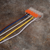 Клеммы монтажные многоразовые  PTC-5P 221-415 450V 32A 0,14-4.0mm2,  5 отверстий, прозрачные / 50шт.