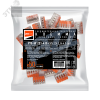 Клеммы монтажные многоразовые  PTC-5P 221-415 450V 32A 0,14-4.0mm2,  5 отверстий, прозрачные / 50шт.