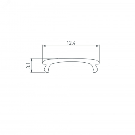 Светильник MAG-VIBE-FLAT-L293-12W Day4000-MIX (WH, 100 deg, 48V, TUYA Zigbee) (IP20 Металл, 5 лет)