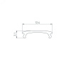 Светильник MAG-VIBE-FLAT-L293-12W Day4000-MIX (WH, 100 deg, 48V, TUYA Zigbee) (IP20 Металл, 5 лет)