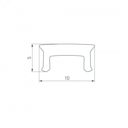 Светильник MAG-VIBE-FLAT-L293-12W Day4000-MIX (WH, 100 deg, 48V, TUYA Zigbee) (IP20 Металл, 5 лет)