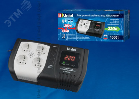 Стабилизатор напряжения U-ARS-1000/1 серии Standard - Expert 1000 ВА
