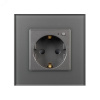 Розетка электрическая с Zigbee управлением SCT-OMALI-EUZB1-PL-GR 240V, 16A, Zigbee