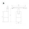 Светильник MAG-VIBE-LASER-L197-12W Day4000-MIX (BK, 24 deg, 48V, TUYA Zigbee) (IP20 Металл, 5 лет)