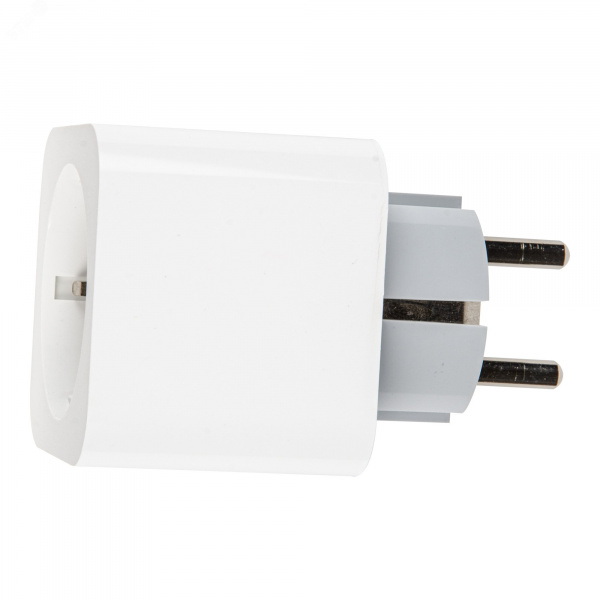 Умная розетка Wi-Fi 16A До 3680Вт Голосовое управление приложение UnielSmart TM Uniel USH-A101 1G/WF WHITE