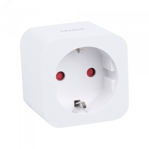 Умная розетка Wi-Fi 16A До 3680Вт Голосовое управление приложение UnielSmart TM Uniel USH-A101 1G/WF WHITE