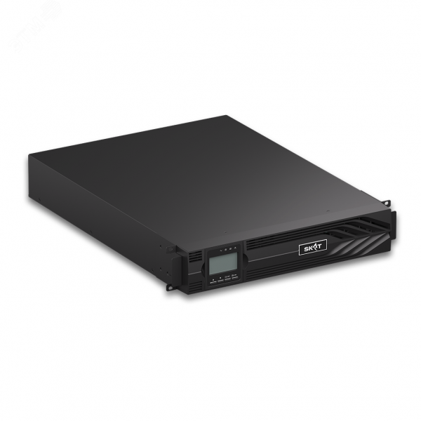 Источник бесперебойного питания Online, SKAT-UPS 1500-RACK-ON P3, 1500 ВА/1500 Вт, 1/1, Rack/Tower, внешн. АКБ 36В, 2хSchuko