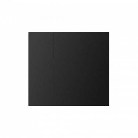 Накладка панели INTELLIGENT ARLIGHT KNX-23-2G-SUF Black (Backlightless) (IARL, IP20 металл, 2 года)