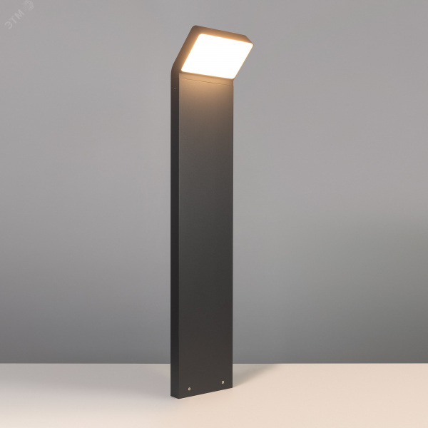 Светильник LGD-ECRAN-BOLL-H900-9W Warm3000 (GR, 108 deg, 230 В) (ARL, IP65 Металл, 3 года)