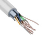 Витая пара F/UTP CAT 5e 4х2х0.50мм LSZH нг(А)-HF 24AWG IN серый