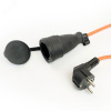 Удлинитель на пластиковой катушке 1-местный с/з 3x1,5 30м 250В 16А IP44 Standart STD04-10-30 UG