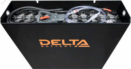 Тяговая свинцово-кислотная аккумуляторная батарея DELTA TLAB 24V375Ah, 621x281x627, Rema 160