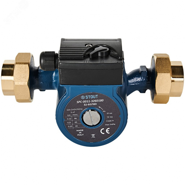 Циркуляционный насос 32-60/180 с латунными гайками G2 x Rp 1 1/4