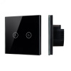 Выключатель сенсорный SWT-OMALI-S02-ZB-BK 250V, 10A, Zigbee Стекло