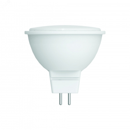 Лампа светодиодная LED-JCDR-5W/4000K/GU53/FR/SLS Форма JCDR матовая Белый свет (4000K) ТМ Volpe
