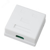 Розетка комбинированная внешняя. RJ-45(8P-8C) + RJ-11(6P-4C). UTP неэкраниров,